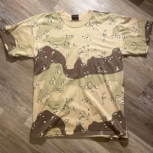 Single Stitch Camo tee